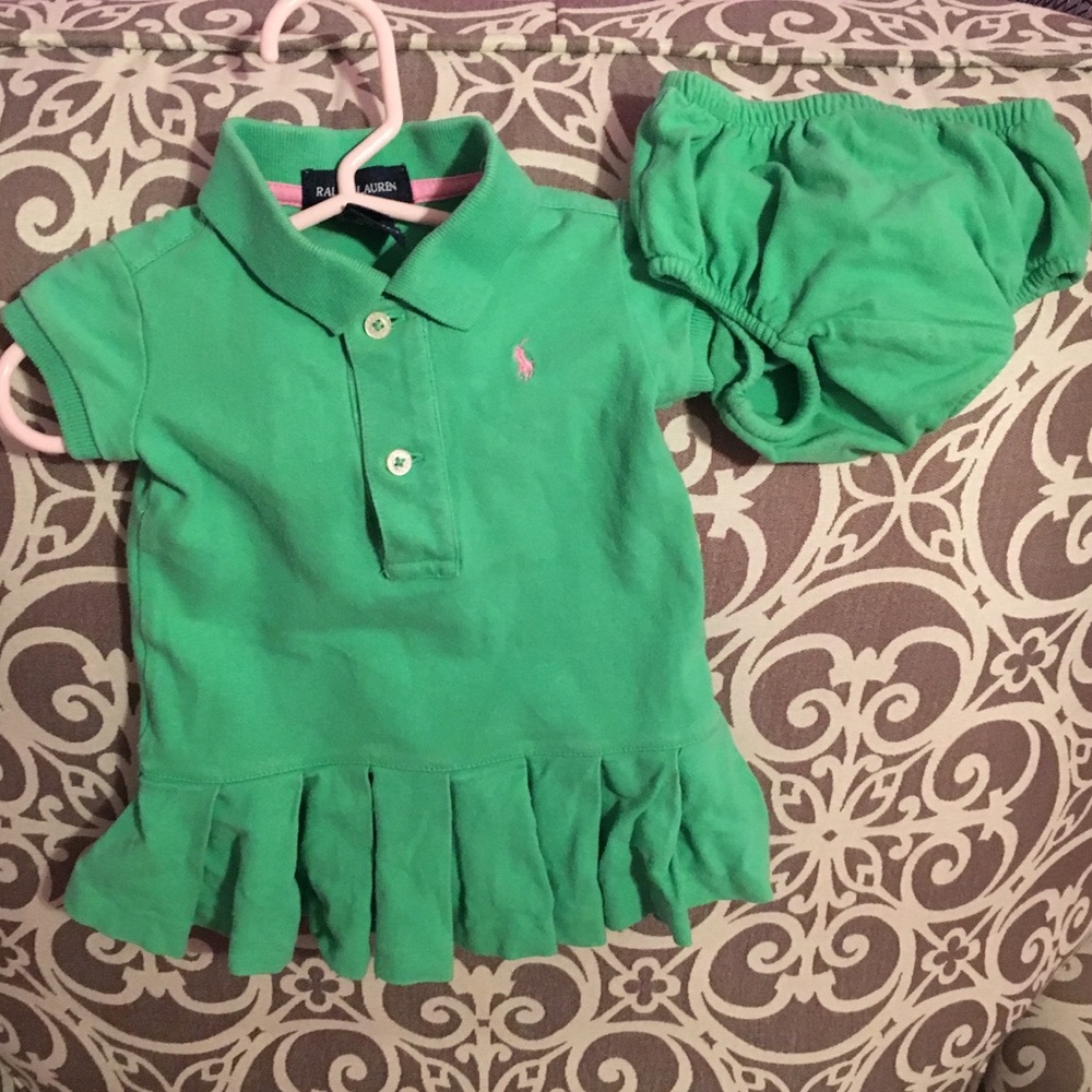 Ralph Lauren Dress with Bloomers 9mo